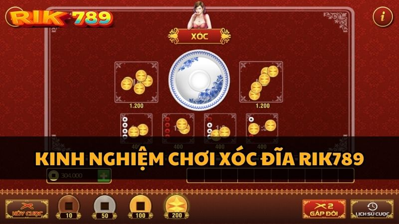 kinh nghiệm chơi xóc đĩa Rik789