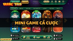 Mini Game cá cược Rik789
