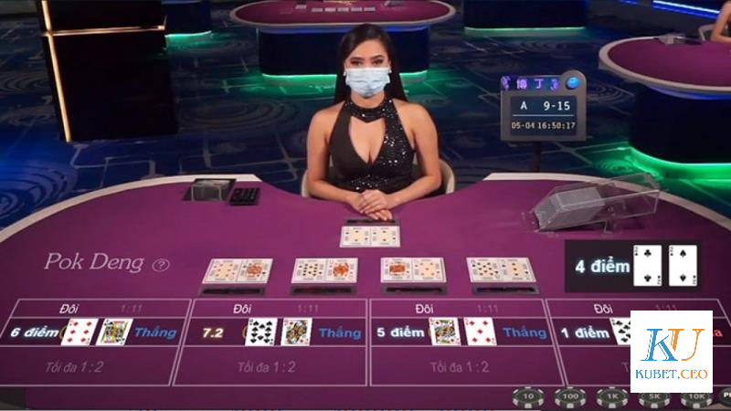 Cách đặt cược Pokdeng tại Kubet