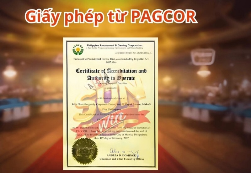 Nguồn gốc và giấy phép hoạt động của Sunwin